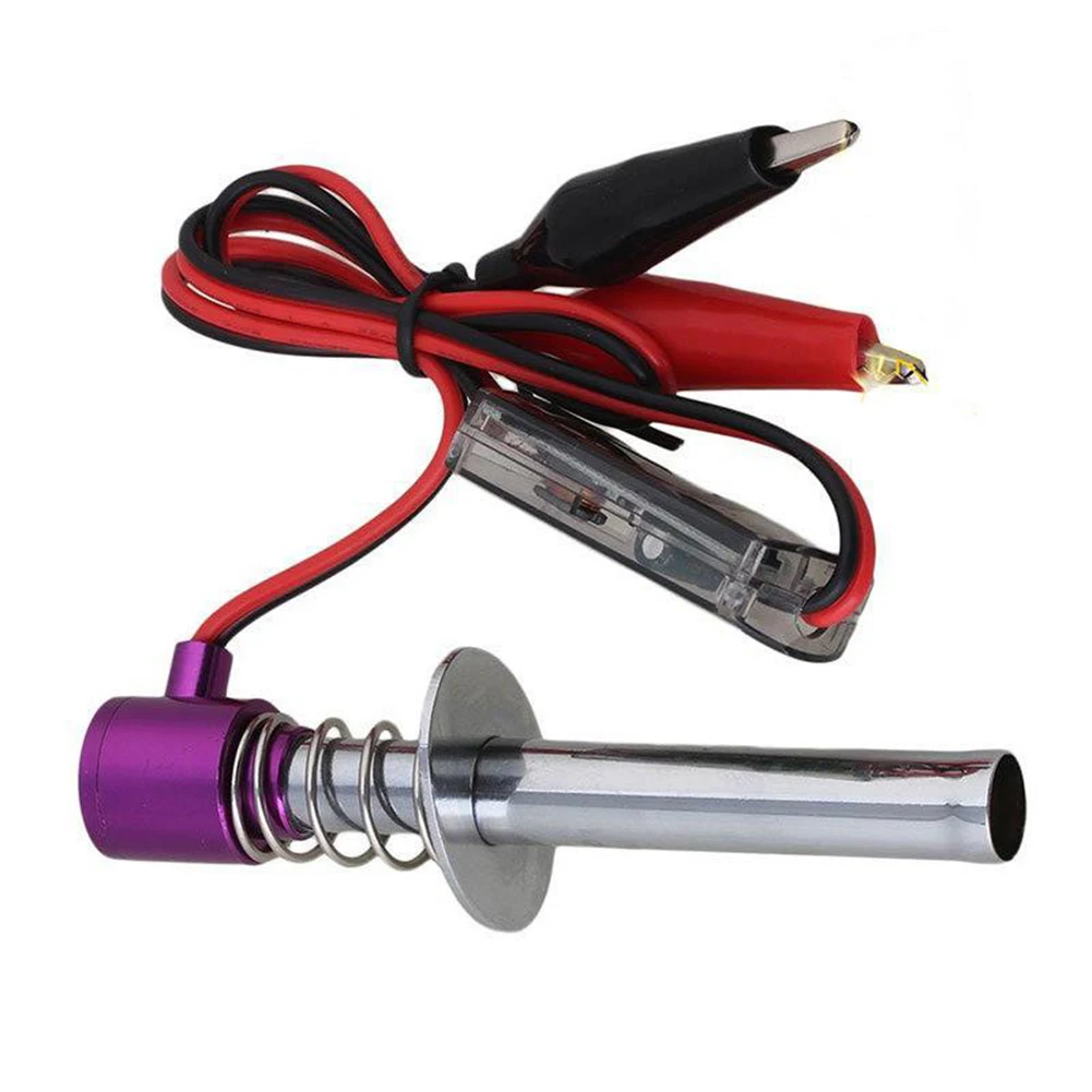 

624V Electronic Glow Igniter Upgrade Parts for Remote Control Cars For 110 18 Compatible with Various 6V 24V Batteries