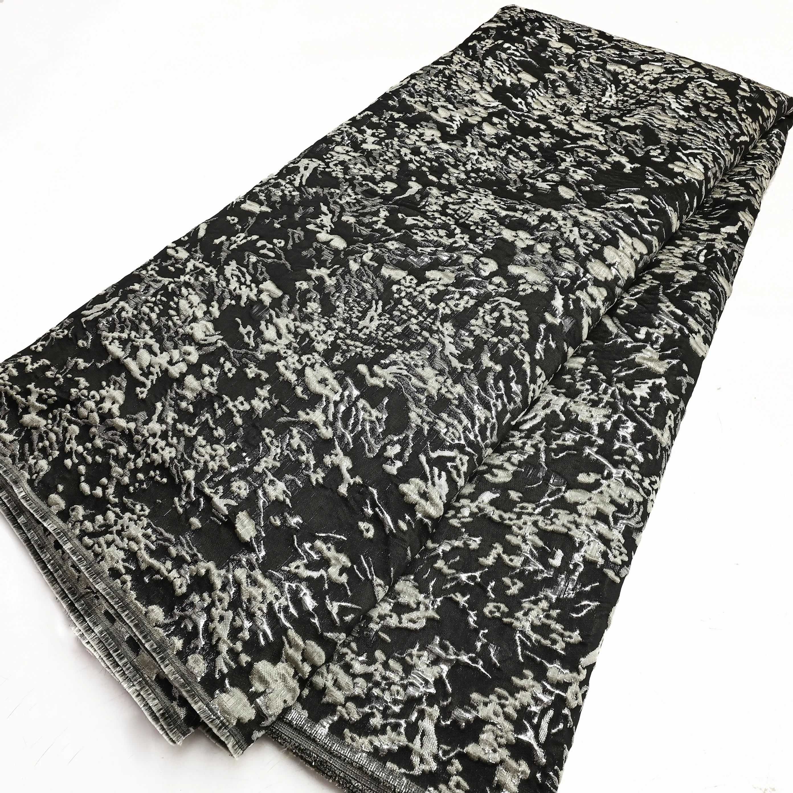 2024 High Quality African Nigerian Brocade Jacquard Lace Fabric Tulle French Lace Fabric For Wedding Party Women Dresses