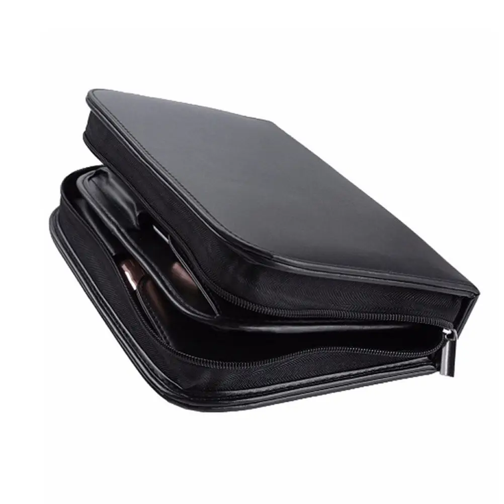 

1Pcs Brush Bag PU Large Capacity Lightweight Makeup Brush Storage Container Portable Travel Makeup Organizer