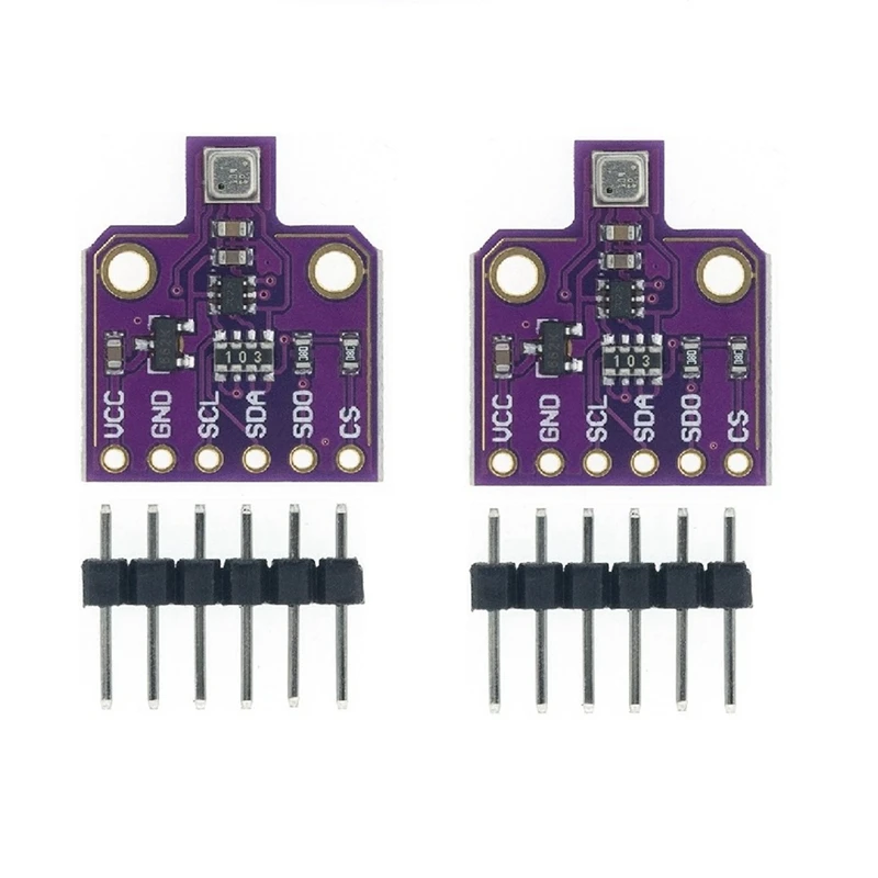 2 Piece BME680 Digital Temperature Humidity Pressure Sensor CJMCU-680 High Altitude Module Development Board