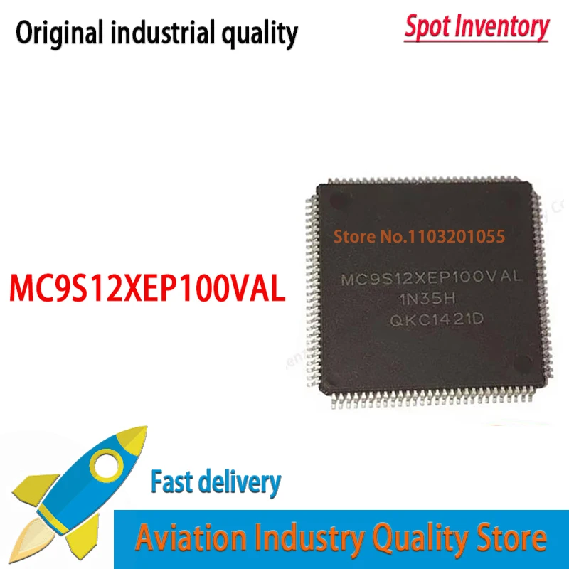 1pcs/lot New Original MC9S12XEP100VAL MC9S12XEP100MAL  1N35H MC9S12XEP100 MC9S12XEP MC9S12 QFP-112 In Stock