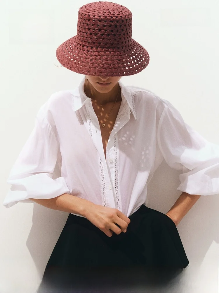 fashionable-straw-hat-large-brim-summer-beach-women's-cap-youth-style-h-m-hat-accessory-perfect-for-spring-season