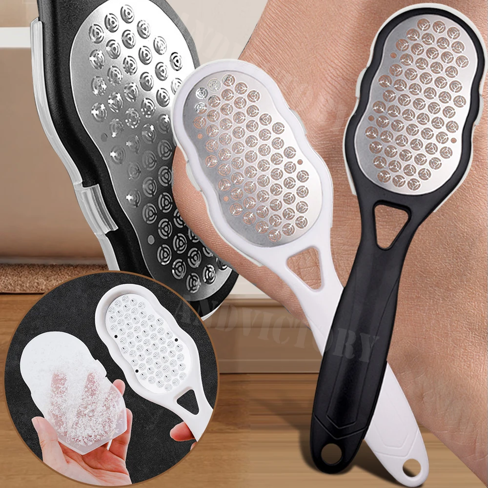 

1 шт. профессиональная пилка для удаления мозолей из нержавеющей стали, скребок для ног, инструменты для педикюра, удаление омертвевшей кожи для пяток, средства по уходу за ногами