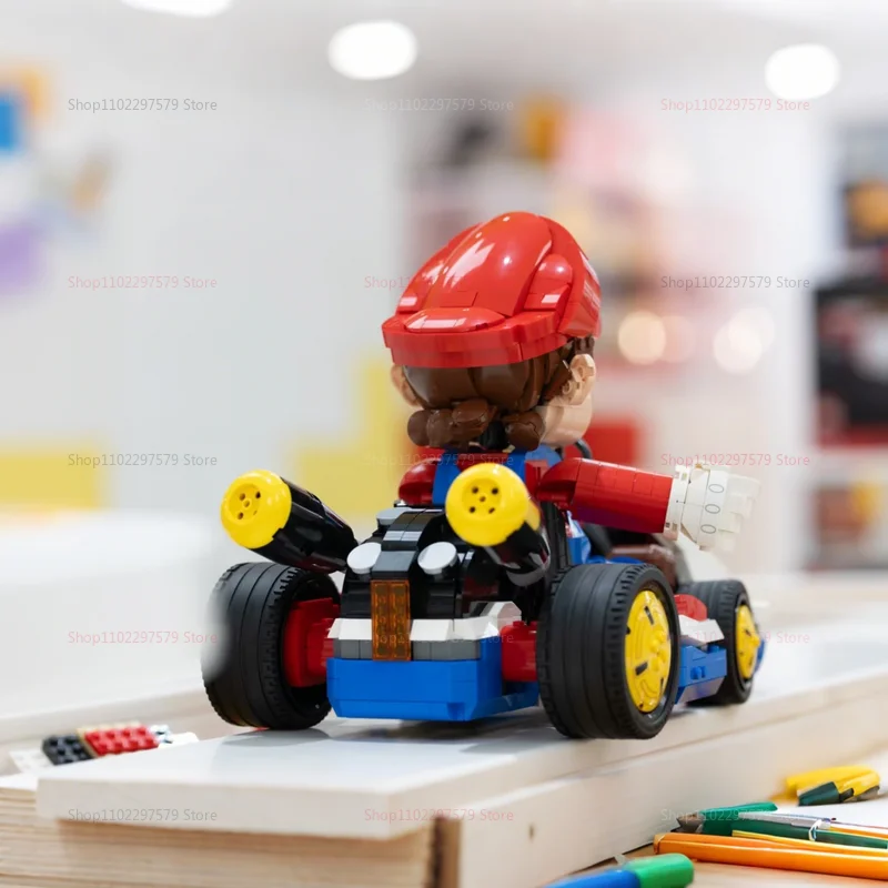 2025 جديد 1972 قطعة سباق السيارات اللبنات مجموعة التعليمية لتقوم بها بنفسك لعبة الطوب للأطفال الكبار عيد ميلاد هدية الكريسماس والديكور