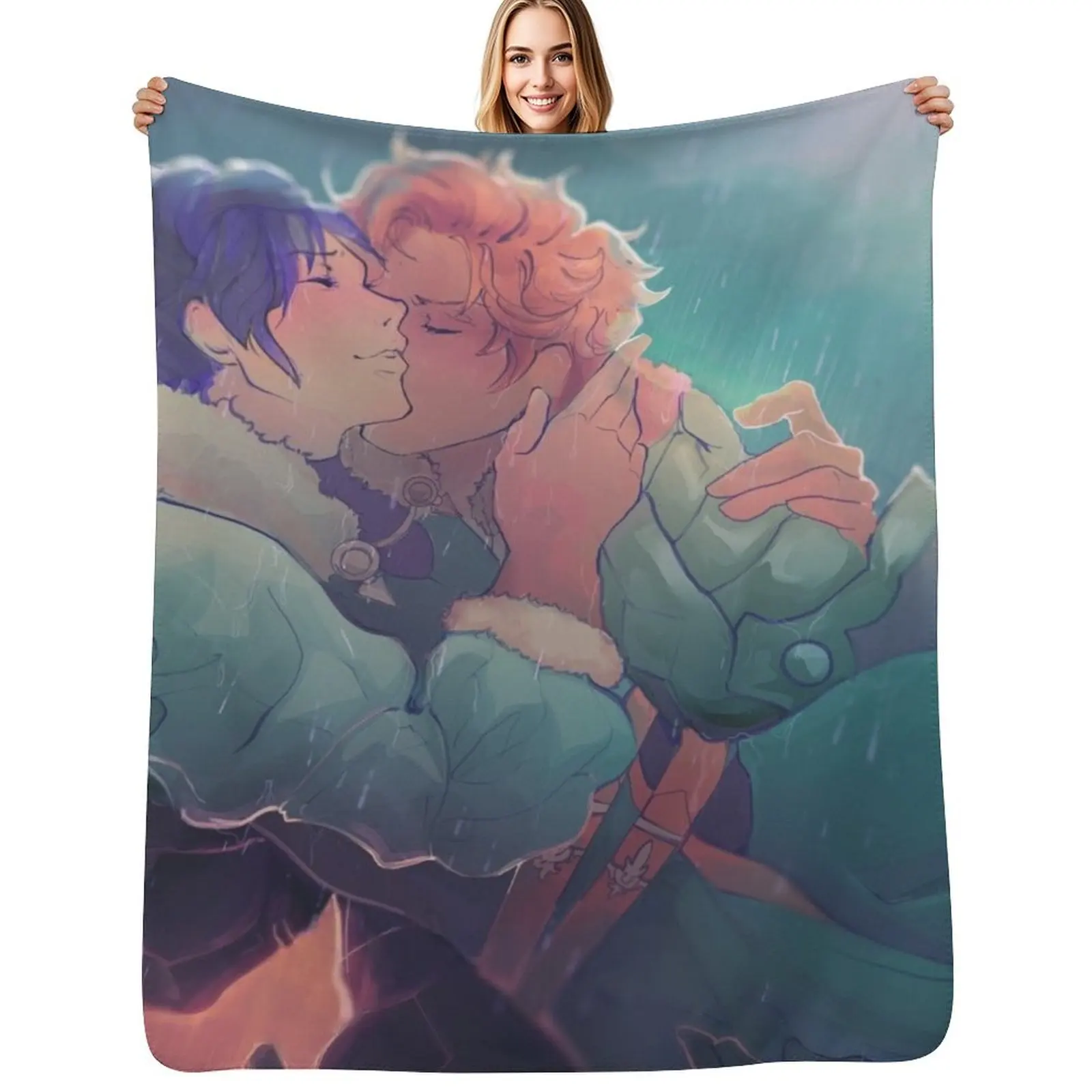 

edge of dawn Throw Blanket Retros Softest Decorative Sofa valentine gift ideas Blankets