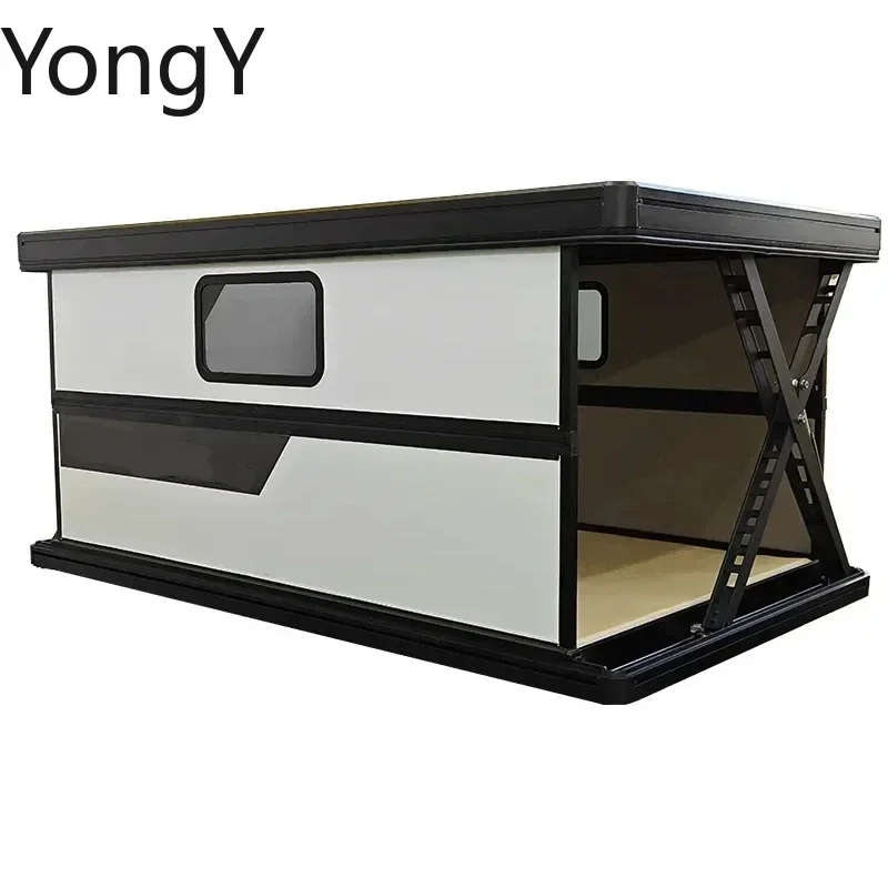 Hot Selling Powered Automatic Lift Rooftop Tent, Aluminum Hard Setup Car Camping Roof Box