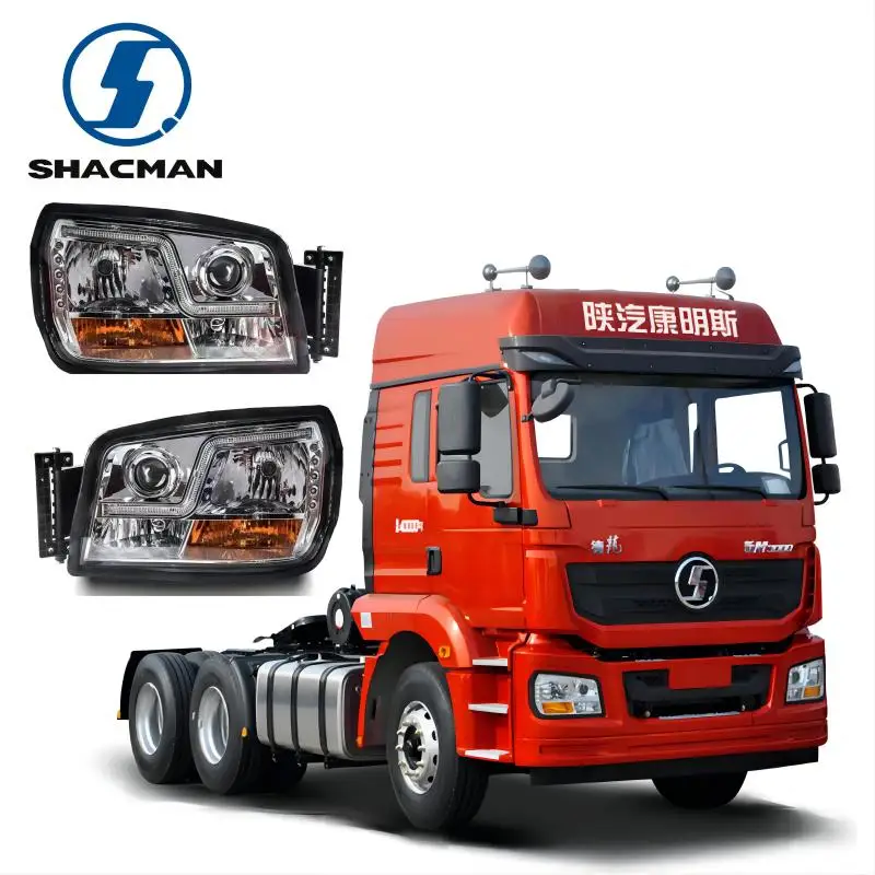 

Shacman M3000 X3000 Truck Original Quality Headlight Front Lamp Head Lamp (LED/DRL) DZ96189722010 / DZ96189722020 Front Light