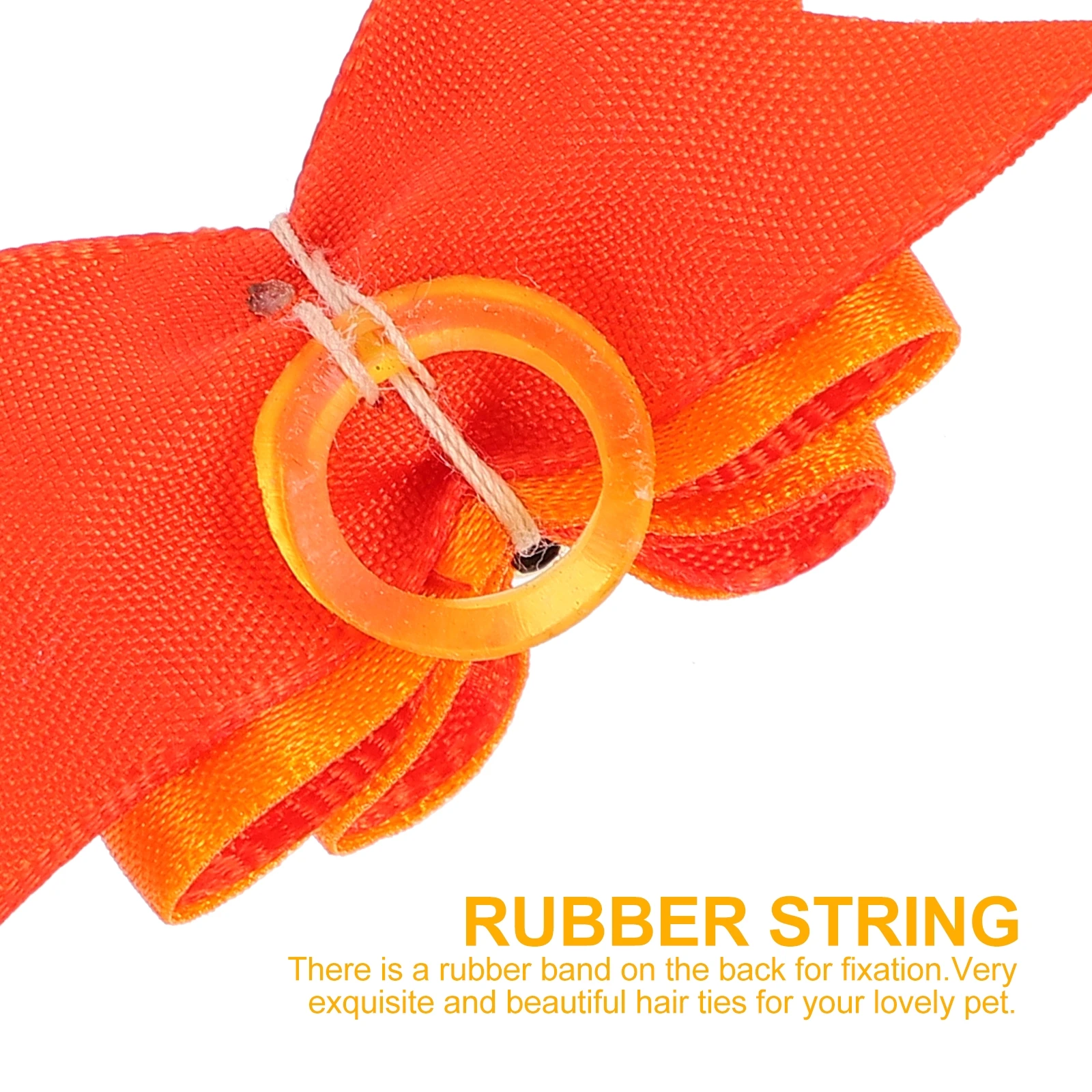 

10pcs Accessories Bow Tie Colored Bows Dog Bow Hair Tie For Puppy Hair Decor Grooming Supplies Dogs Cats Babies