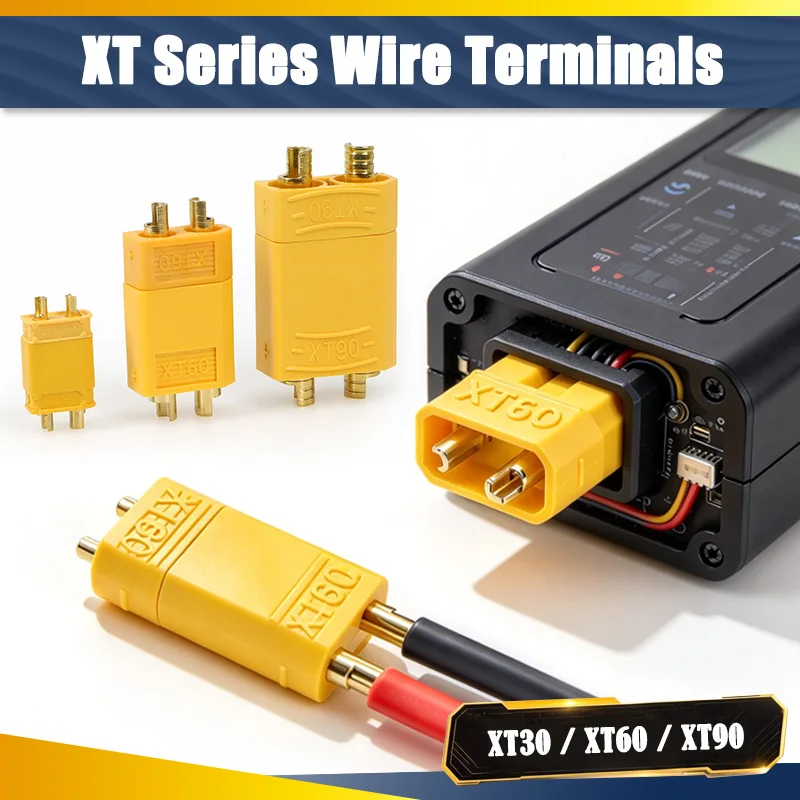 5-20Pcs XT-Series Female Male Connectors XT30U XT60 XT90 Bullet Plugs Terminal Set For Lipo Battery Rc Drone Airplane Car Boat