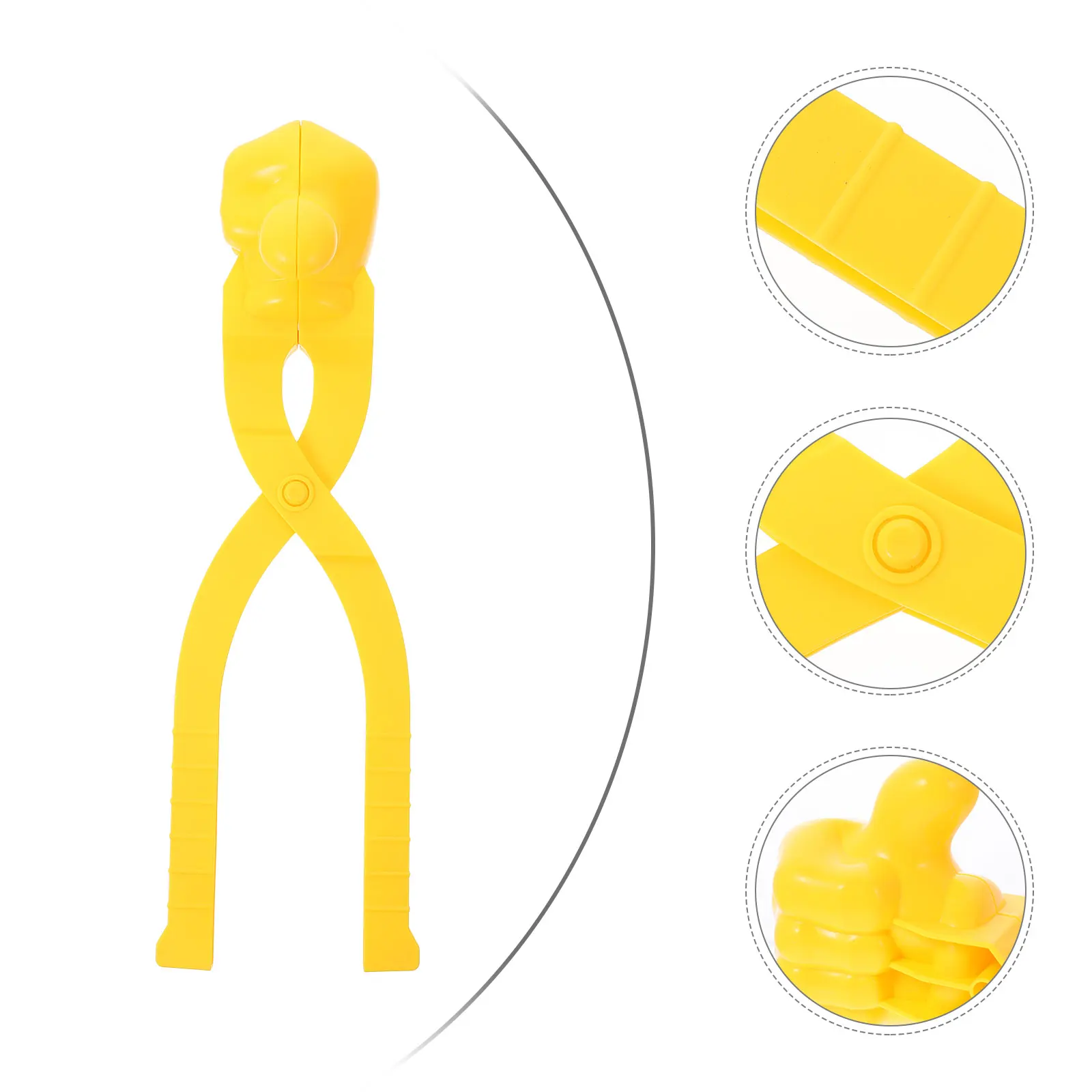 

1pc Clip Winter Plaything Outdoor Snow Field Snow Plaything For Kids Families Fast Easy Making