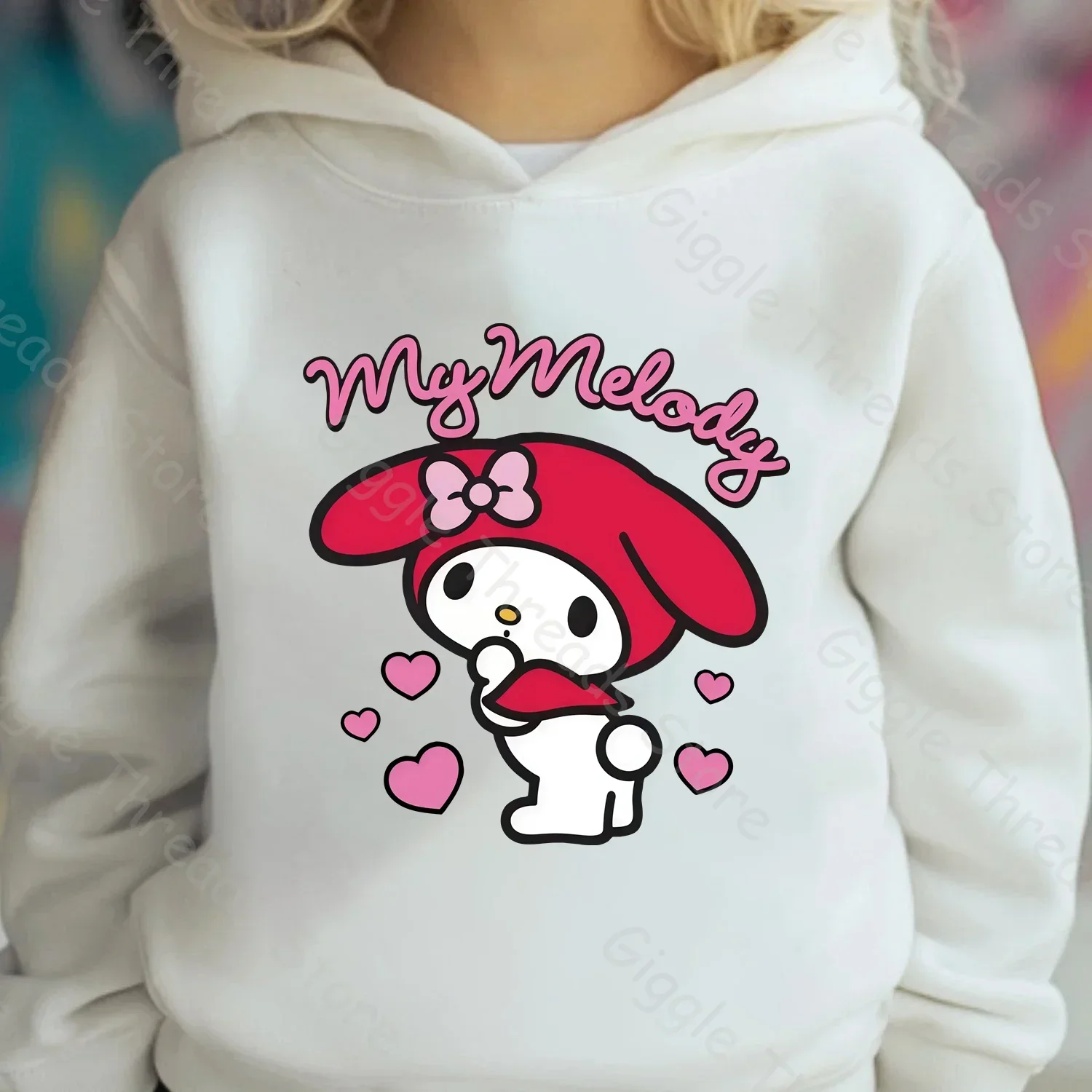 

Adorable Melody Themed Graphic Hoodies for Girls: Super Soft, Comfortable & Fun Cartoon Designs for the Fashionable Little One