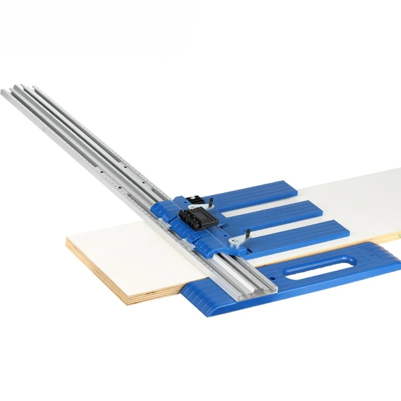 Electric Circular Saw Fixed Guide Rail Adjustable Woodworking Cutting Bracket Slide Rail Hand Push Trimming Machine Slide Frame