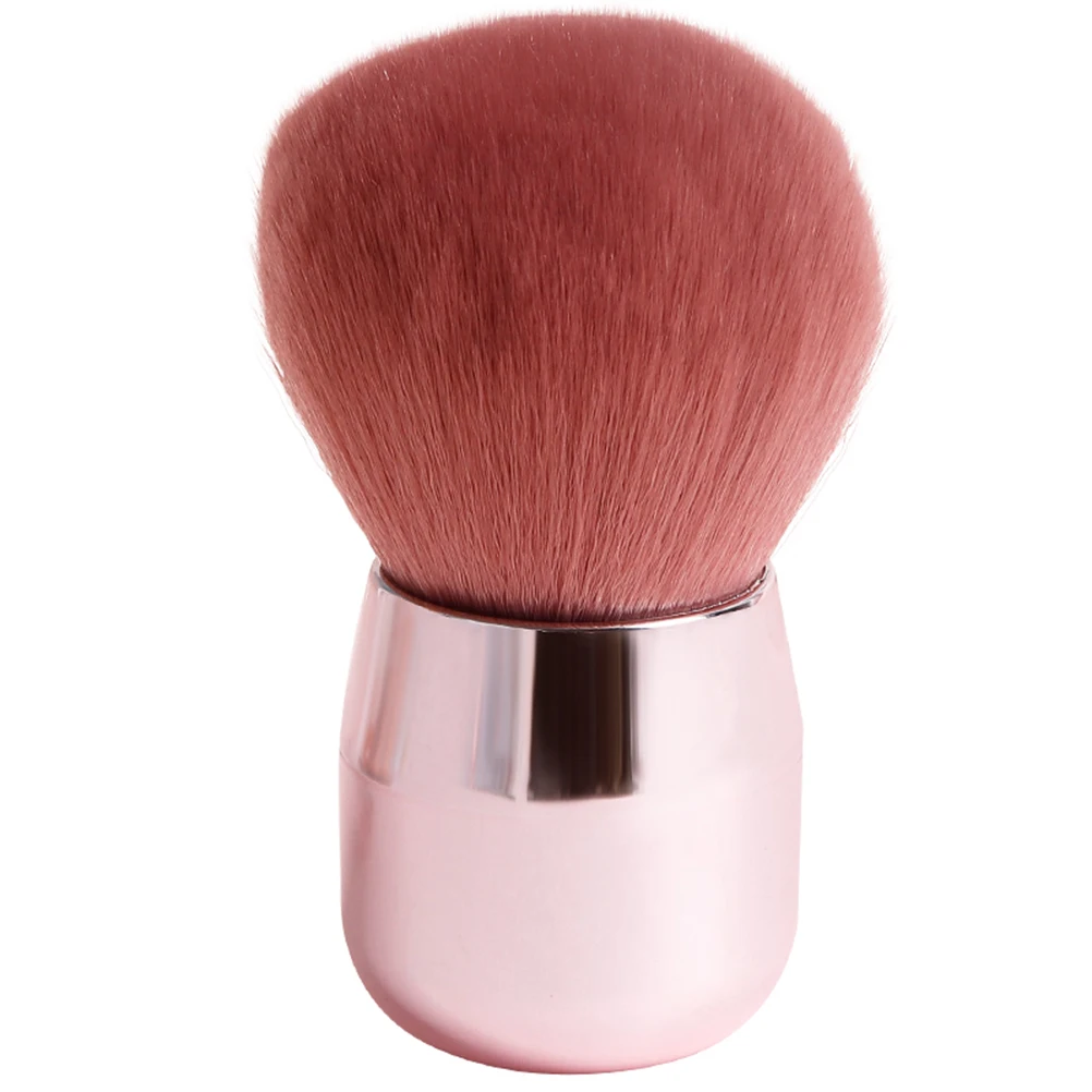 

2pcs Makeup Brushes Professional Cosmetics Brush Powder Blush Portable Daily Artificial Fiber Uniform Natural Look Foundation