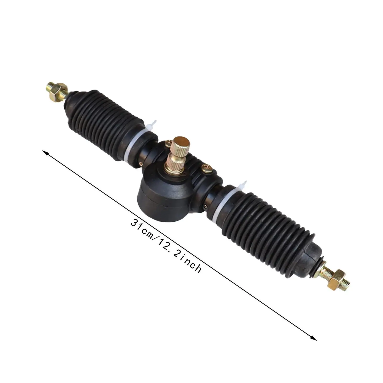 Unidad de piñón y engranaje de dirección asistida 30T, fácil instalación, eje de engranaje de dirección para 150-200cc, bricolaje, Quad Bike, ATV de cuatro ruedas