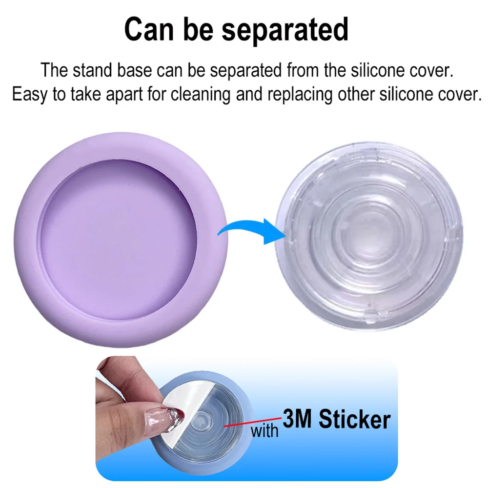 Grippopso Silicone Suction Cup Finger Ring Holder Stand For Phone Socket Cell phone Griptok Support Mobilephones Grip Bracket