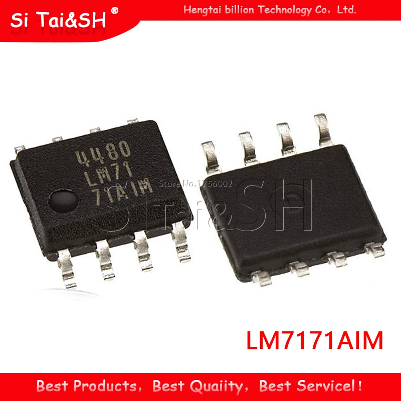 5 قطعة LM7171AIM LM7171BIM LM7171 غلاف مقاوم للماء