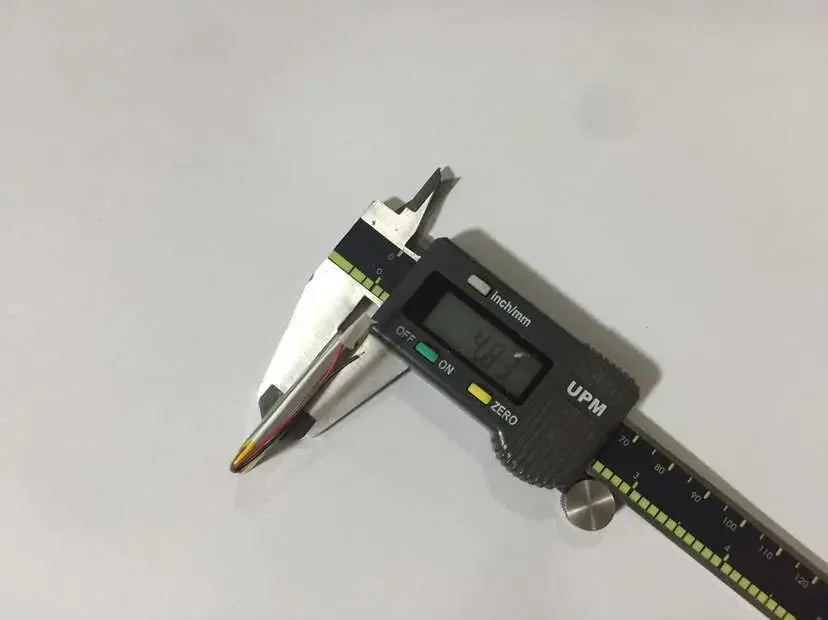 New full capacity 3.7V polymer lithium battery 051240 230MAH MP4 walkie talkie / equipment / Mini