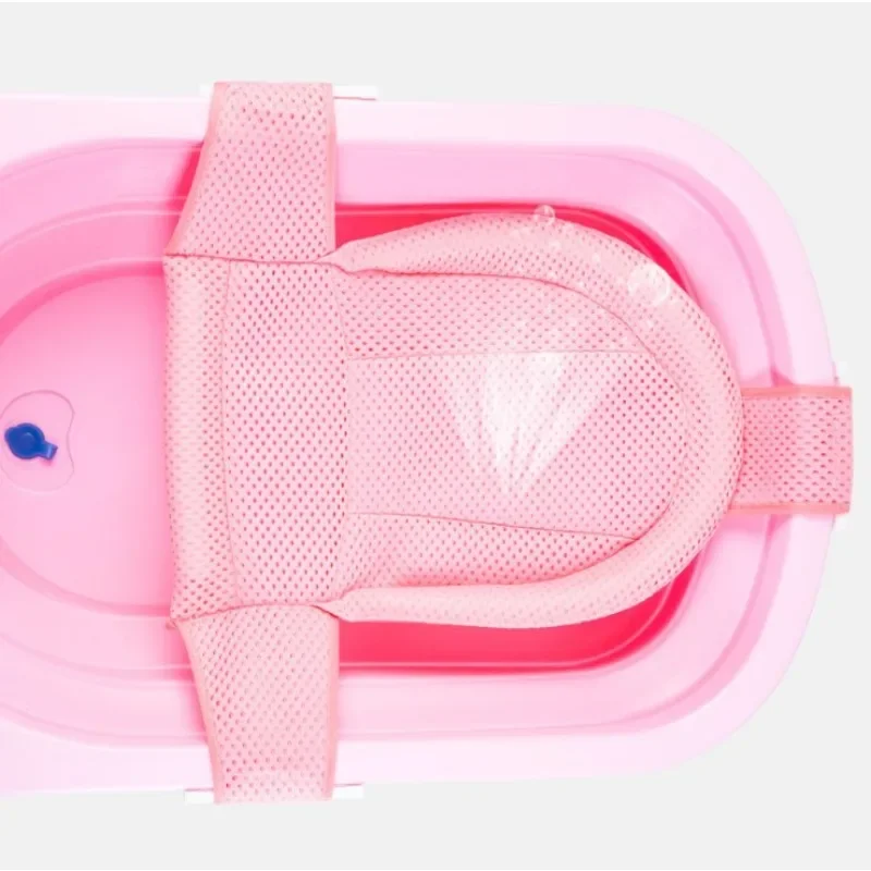 Ajustável antiderrapante para segurança infantil tipo t conjunto de banheira almofada berço de chuveiro recém-nascido suporte de chuveiro tapete de banho do bebê almofada de malha