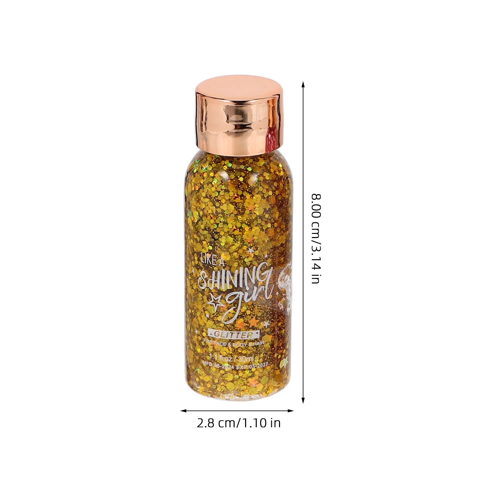 5 uds crema con purpurina Gel de lentejuelas para maquillaje loción corporal con purpurina para piel más suave radiante de larga duración