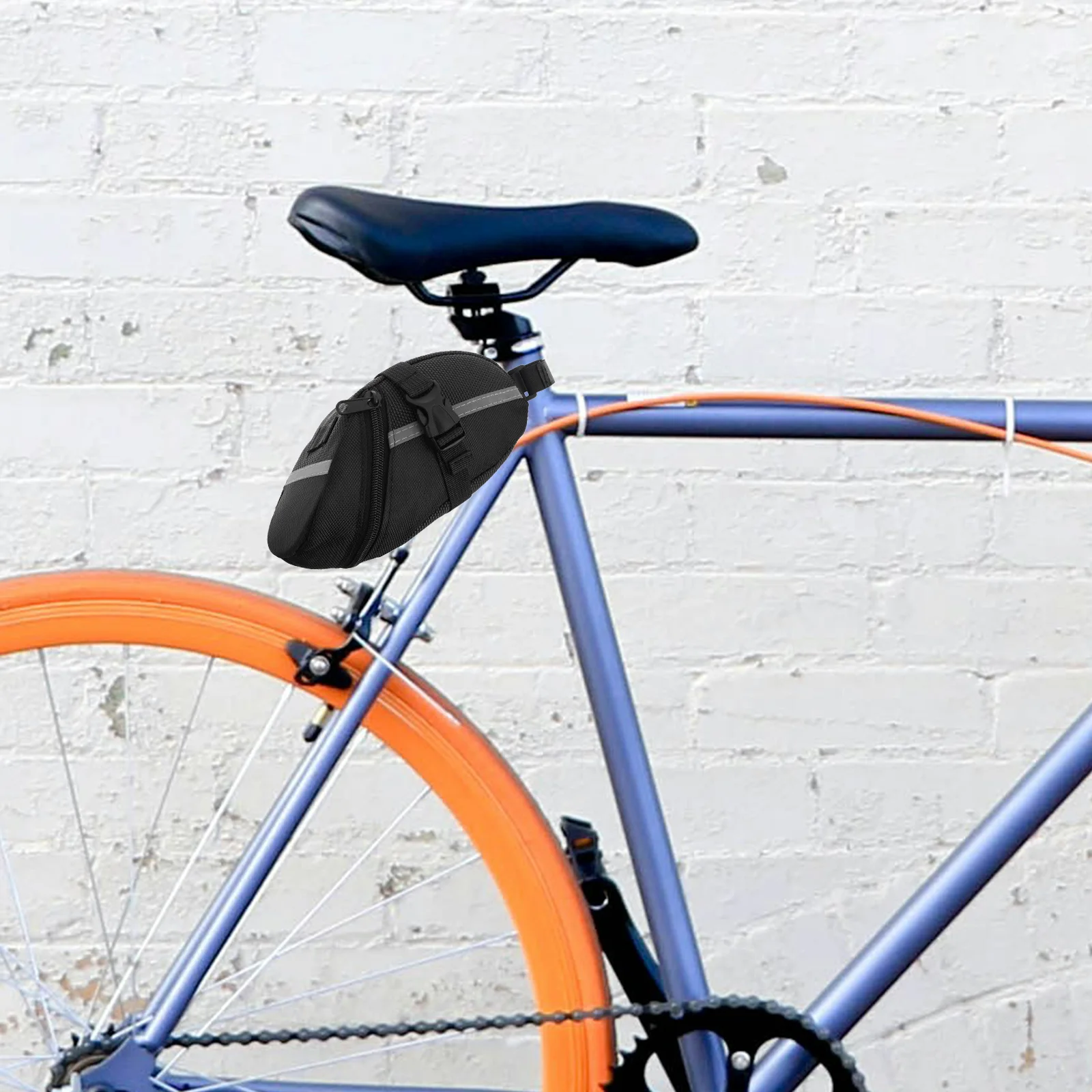 자전거 안장 가방 대용량 방수 내구성 나일론 빠른 설치 다기능 산악 도로 자전거 야외 사이클링용