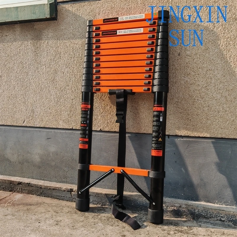 New StyleFactory2m 2.6m 2.9m 3.2m 3.8m 4.4m 5.2m Telescopic Lightweight Folding Step LadderDiscount