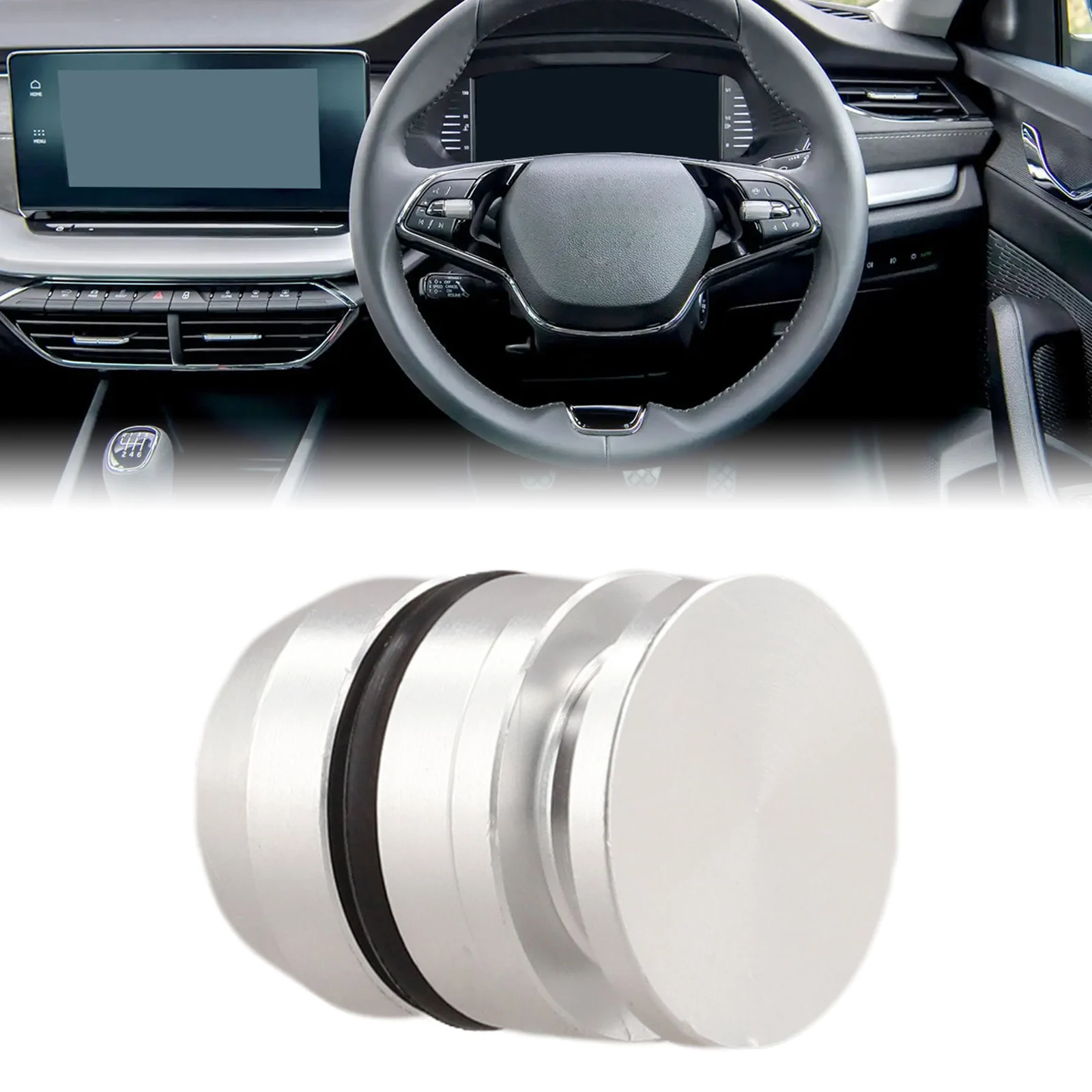 Transmission Port Delete Speedometer Block Off Tool Vehicle Modification Sleek Silver Finish As Shown In The Figure