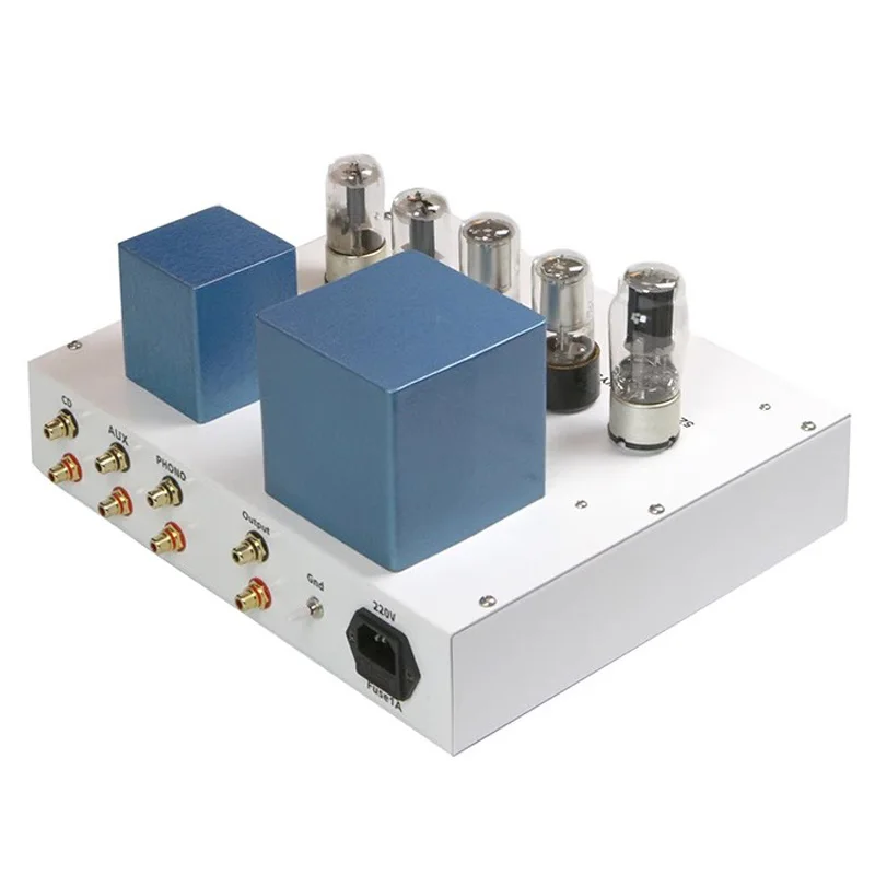 Pré-amplificador de tubo 6n8p 6sn7, tubo retificador 5z4p, regulador de tensão, circuito de veludo azul, amplificador de pré-amplificador de tubo de vácuo, áudio