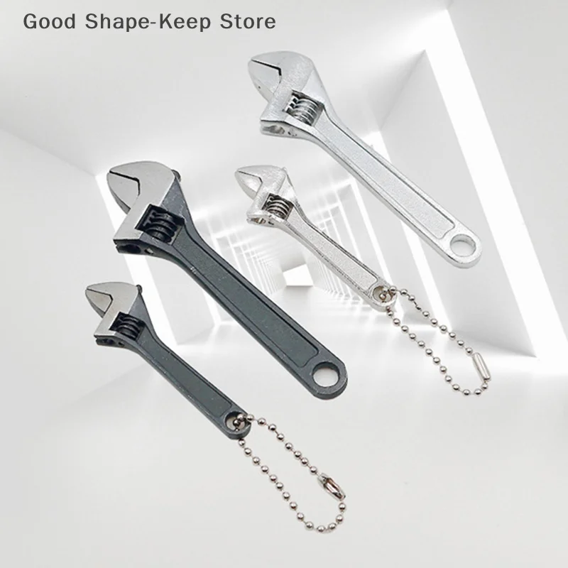 Small Carbon Steel Adjustable Monkey Wrench Tool, 1Pc Shifting Spanner