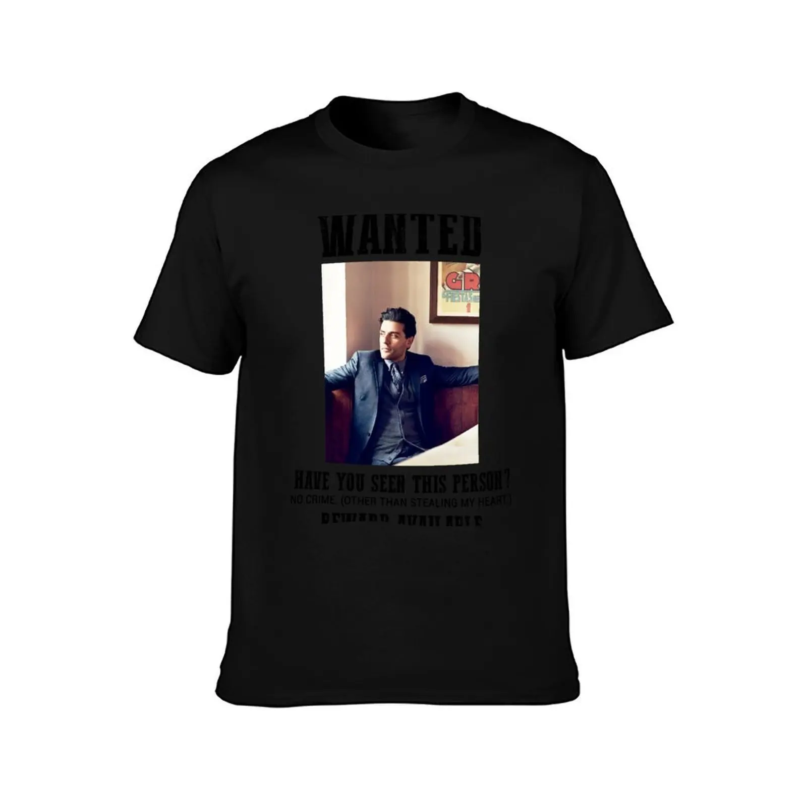 wanted: oscar isaac T-Shirt Casual Street Style Short Sleeve Tee