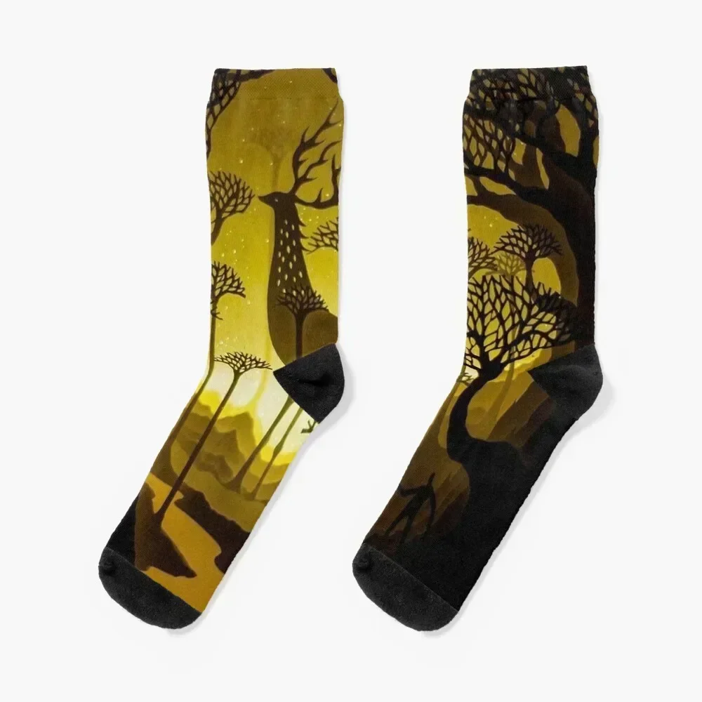 Deer Hunting Socks funny sock custom sports Lots soccer anti-slip Socks Women's Men's