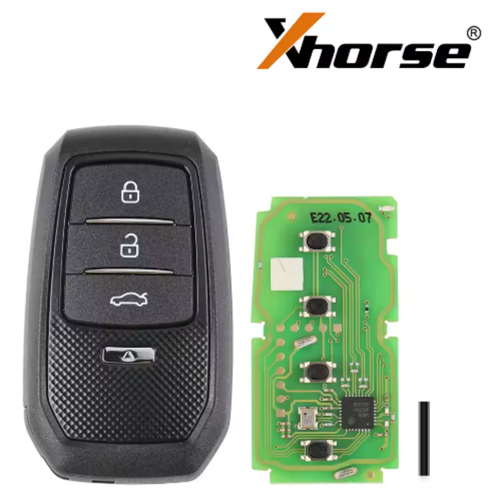 1PCS/LOT Xhorse XSTO01EN TOY.T for Toyota XM38 Smart Key with Key Shell Support 4D 8A 4A high quality
