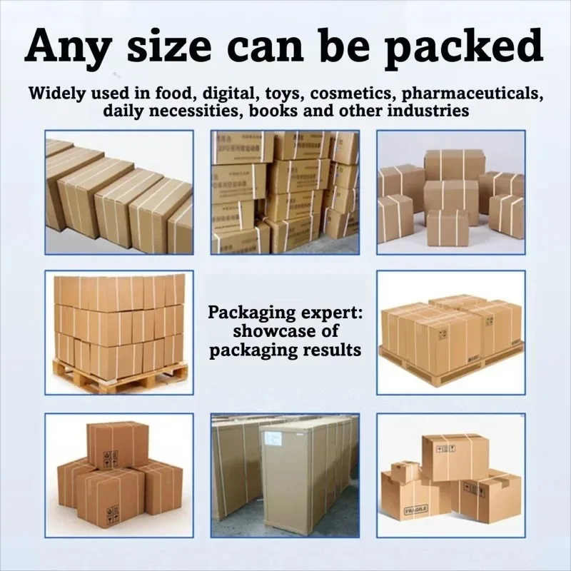 Automatic Stainless Steel Strapping Machine Foot Pedal Control For Courier Parcel Cardboard Box Sealing And Tying