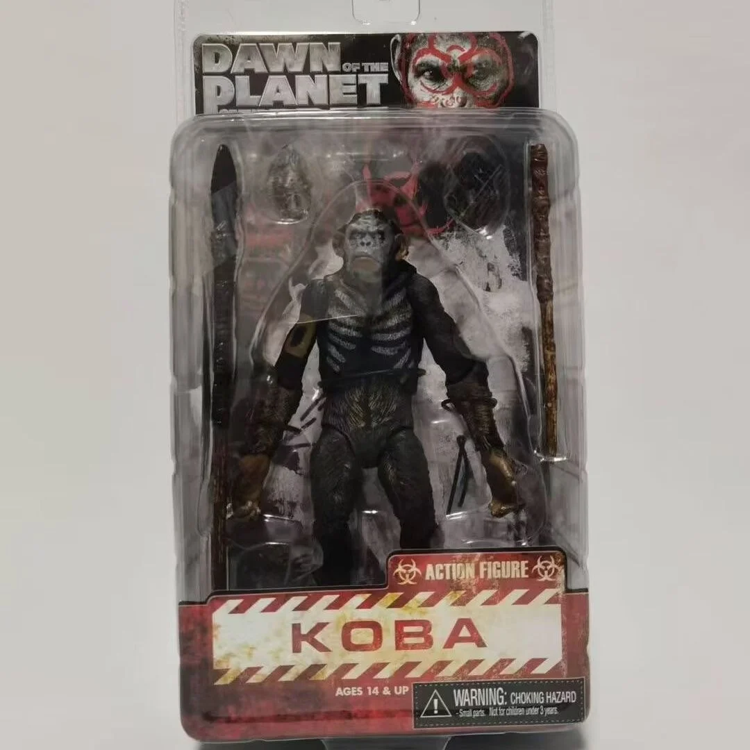 In Stock New Hot Rise Of The Planet Of The Apes Caesar Koba Luca Maurice Figure Pvc Collection Toys Desktop Decoration - view 6