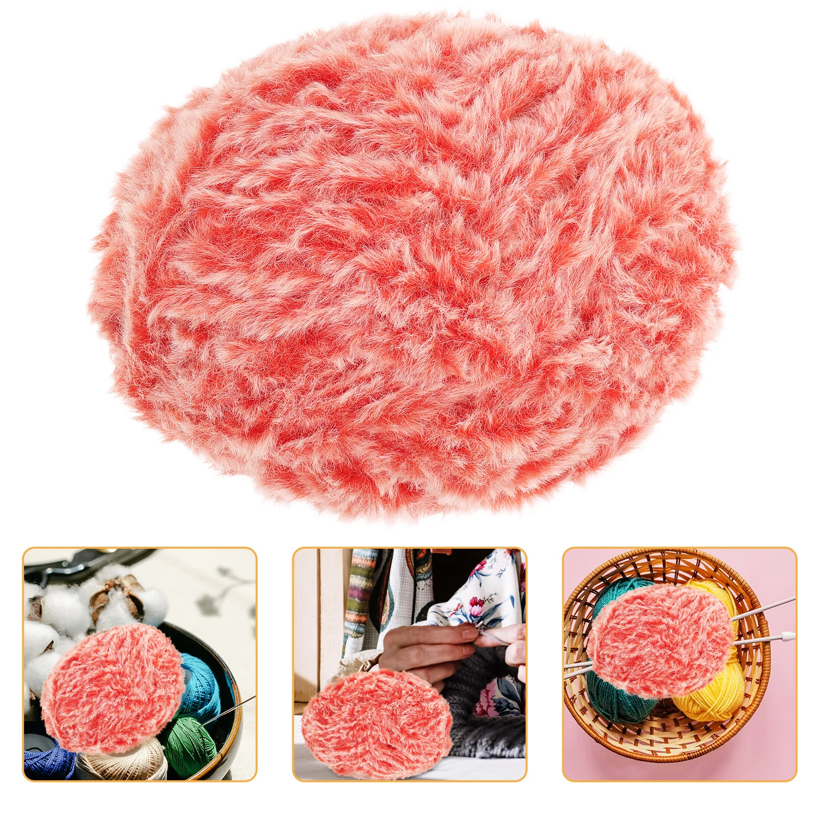 

1 Roll Supple Acrylic Fibers Yarn Hand Knitting Crochet Supplies Comfortable DIY Crafts Material Yarn Crochet Supplies