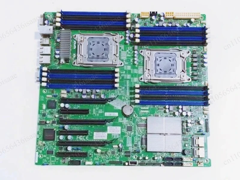 Dual-Channel X79 C602 M.2 Mainboard X9DR3-F X9DRI-F LGA2011 Server Board Support 2696V2 Used