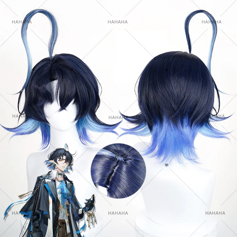 Game Arknights Lumen Cosplay Wig  Jody Fontanarossa Short Hair Rumen Outfit  For Hallowmas Party Adult Women Role Play
