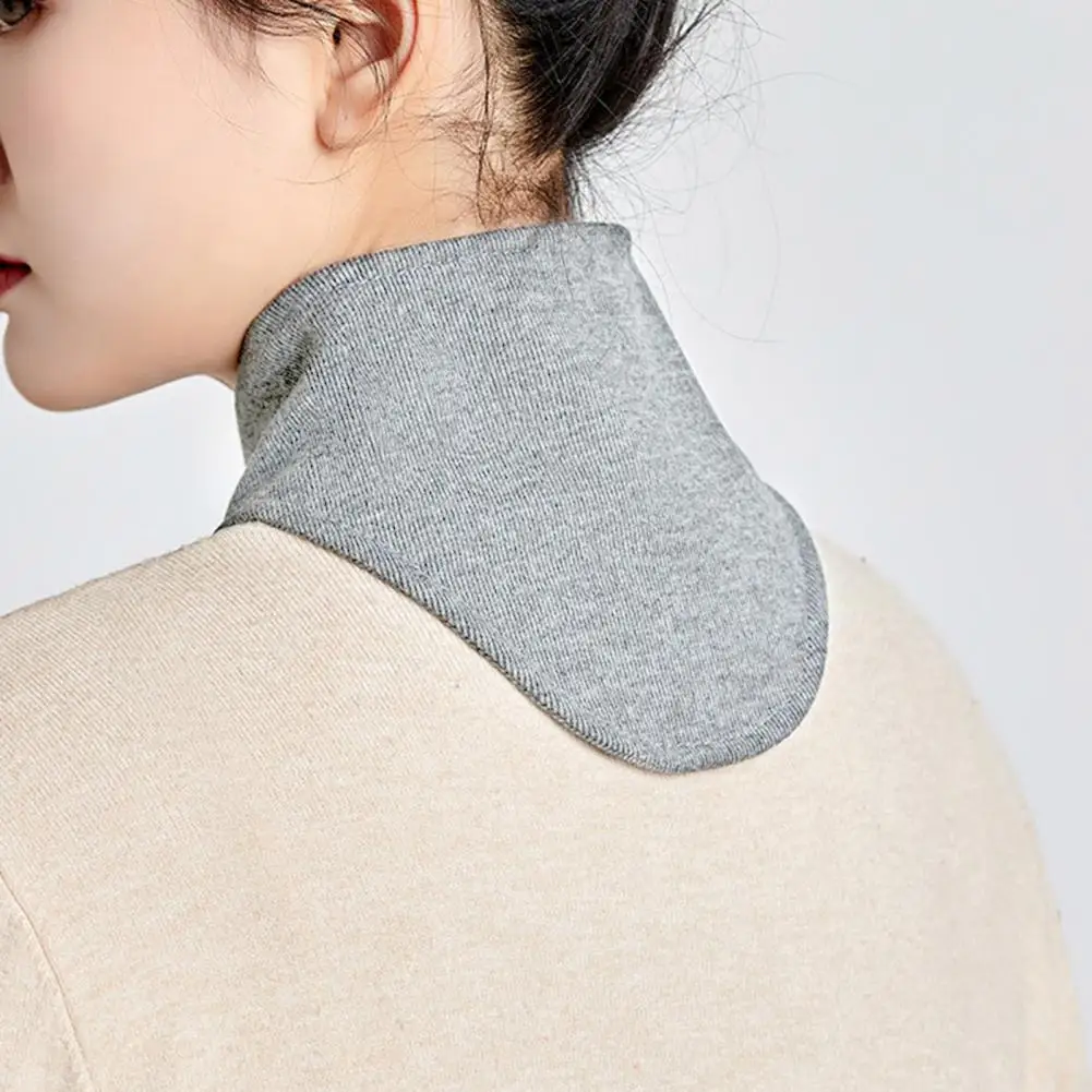 

Шарф с термоблокировкой, приятный для кожи шейный платок, теплый моющийся шейный платок для облегчения боли, погоды, мужчин и женщин, шея на зиму