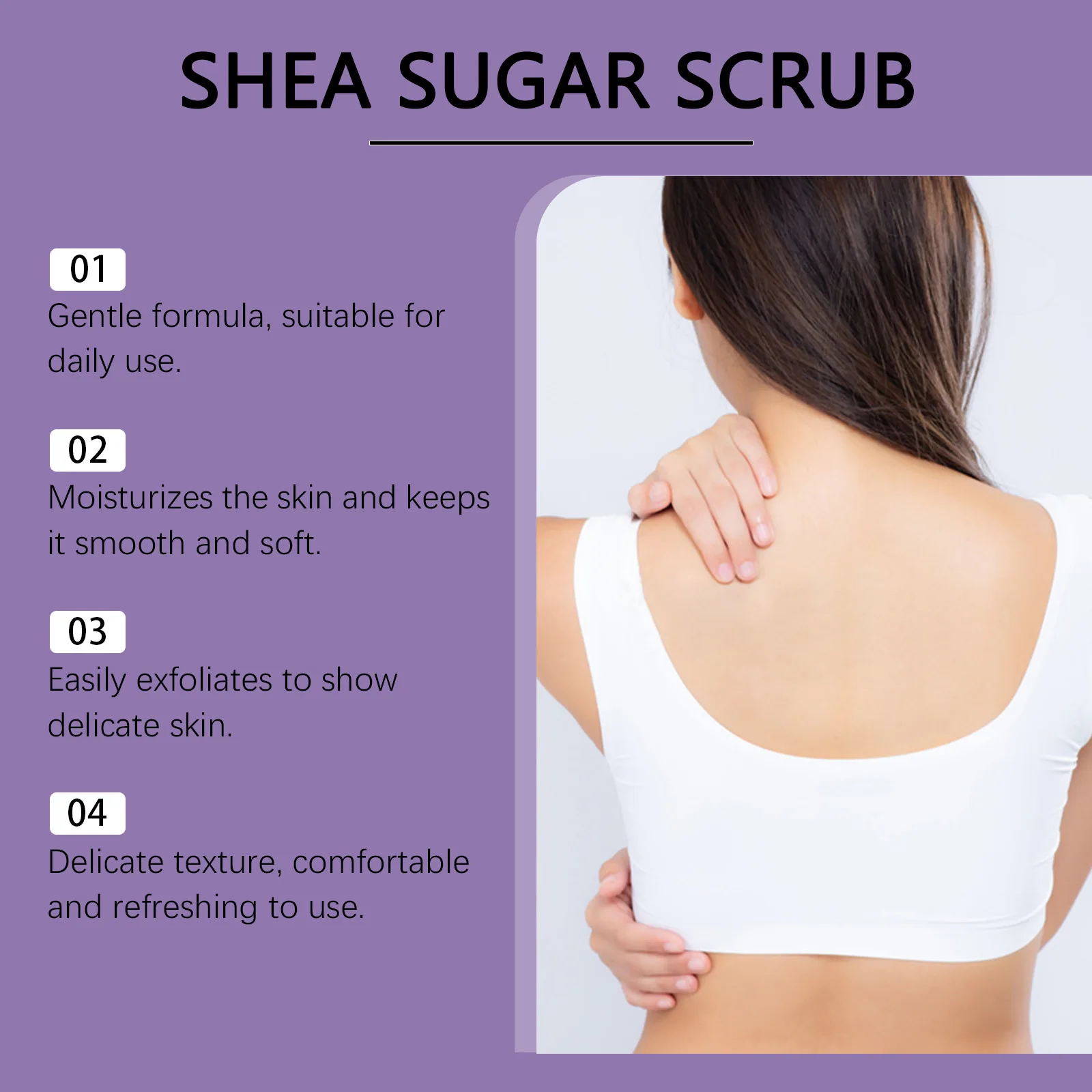 

OCEAURA Body Exfoliate Scrub Deeping Clean Shrink Pore Brighten Skin Reduce Fine Lines Massage Refresh Dead Skin Exfoliate Scrub