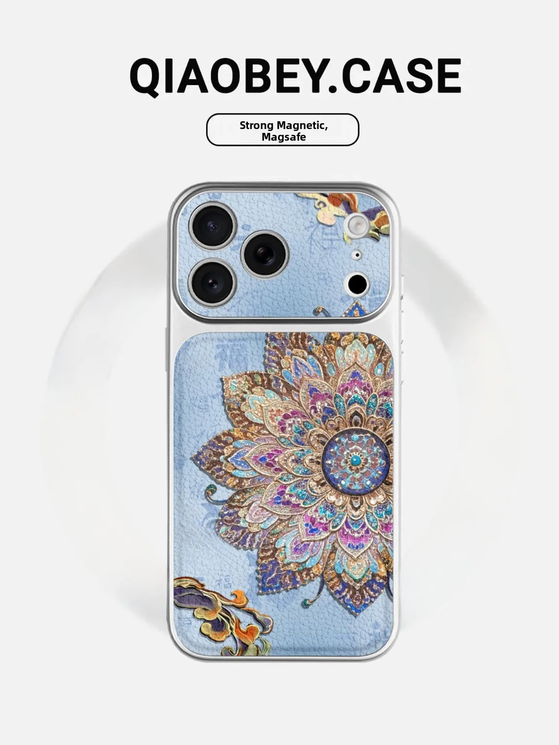 

BaiFu Flower Quick Change 17 Large Window Compatible with iPhone 17 Phone Case New High-End 16Promax Cartoon Cute 15 Le...