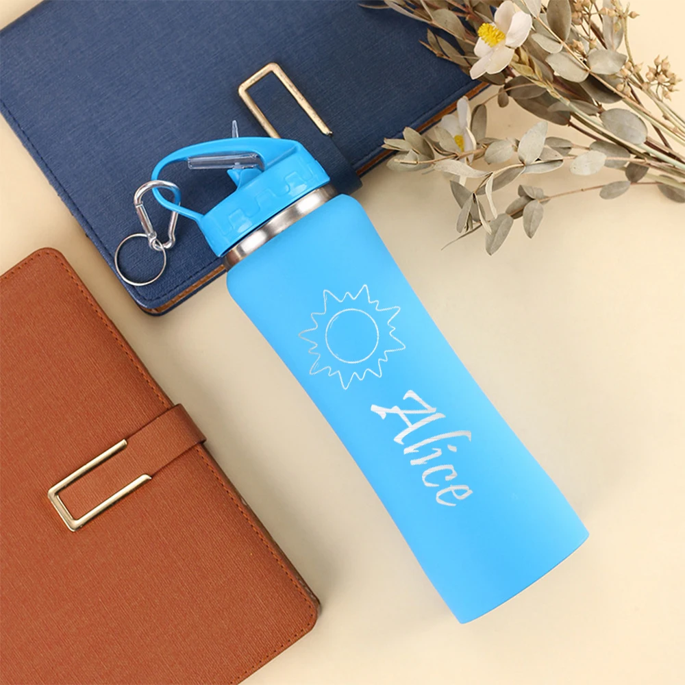 1pc Custom Name Stainless Steel Water Bottle Mom Gift High Quality Stainless Steel Sealed - view 5