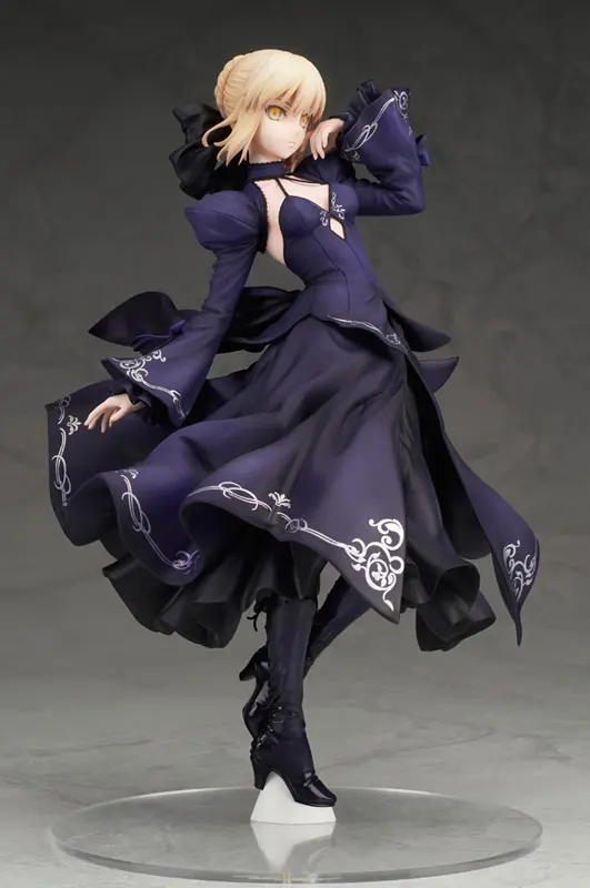 Alter Original:Fate FGO Black Saber Altria Dress VER.23cm PVC Action Figure Anime Figure Model Toys Figure Collection Doll Gift