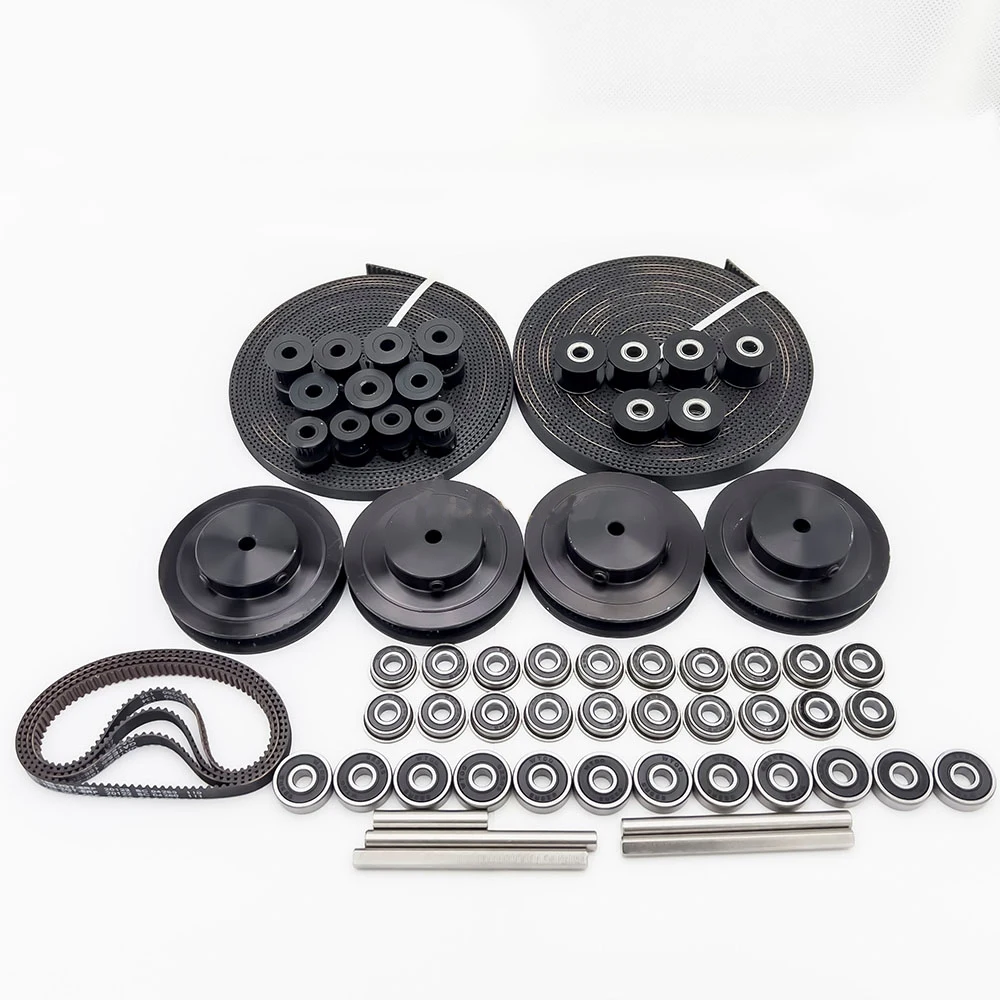 VORON 2.4 Set 2GT Timing Pulley Moving Parts GT2 LL-2GT Open Belt 16T/80T/20T Toothed Pulley 188-2GT Bearing 625 F695 2RS