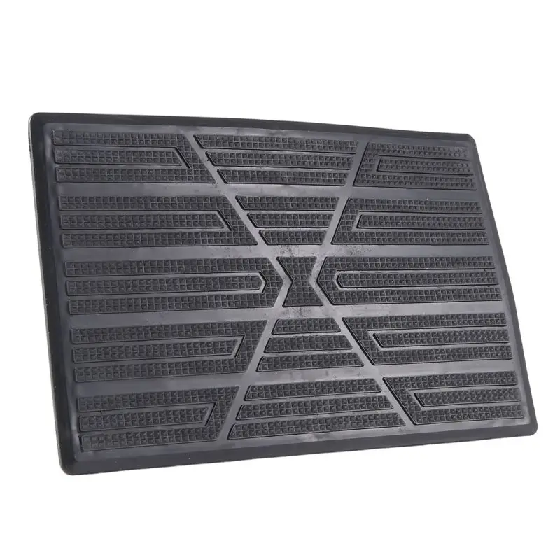 Universal Car Floor Mat Pad Heel Foot Carpet Pedal Patch Cover Anti-Skid Pedal Mat - 25X16cm-ABQF
