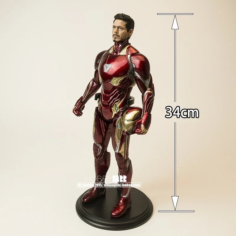 

1:6 Marvel Iron Man Mk50 The Avengers Live Version Spiderman Captain America Anime Figures Model Ornaments Collectible Toys Gift
