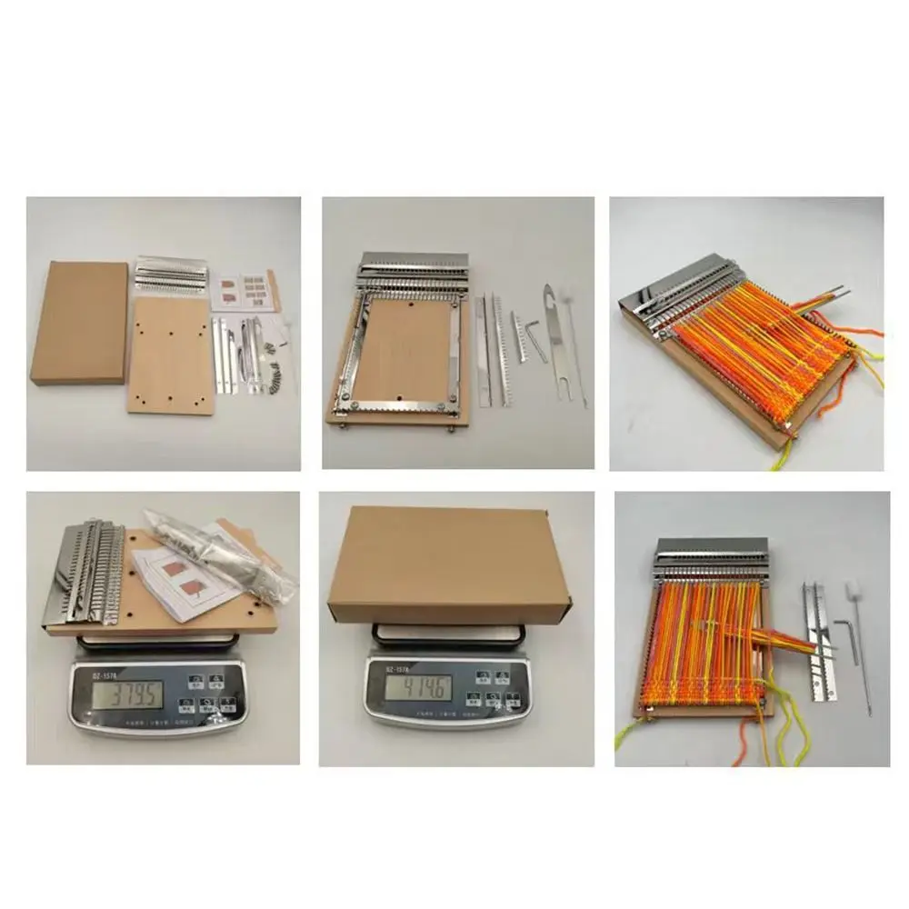 

Новая вязальная машина с молниями, набор ткацких станков ручной работы, вязальная машина для гобелена, вязальные инструменты