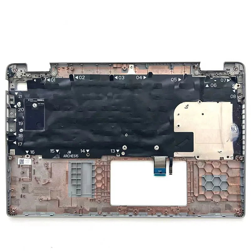 New Palmrest Upper Case Backlit For Dell Latitude 5540 Precision 3580 0N1Y6M N1Y6M Silver Color