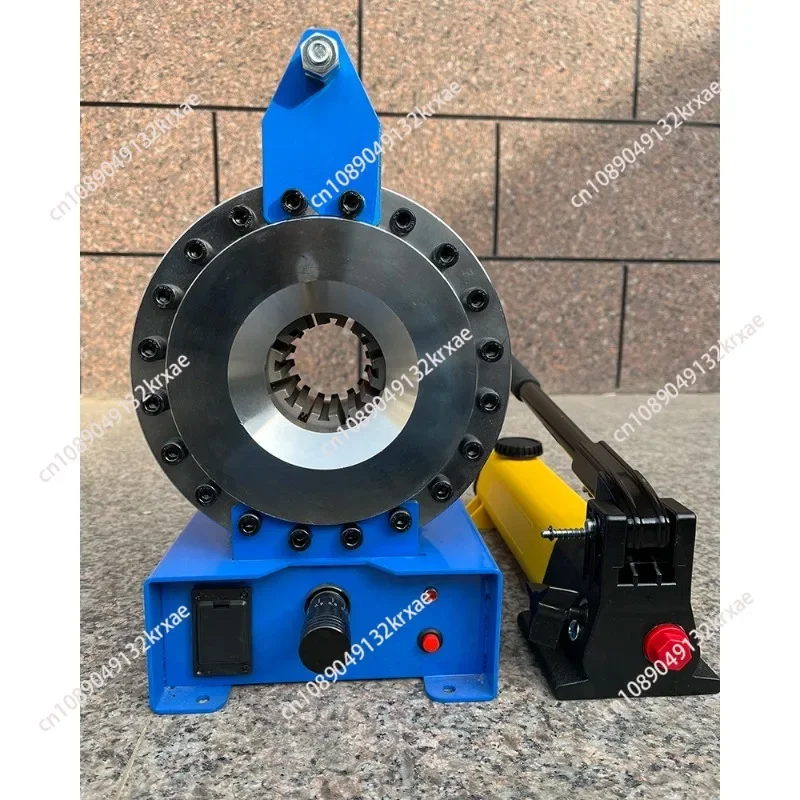 Manual hydraulic pipe shrinking machine rubber hose high pressure oil  explosion-proof  portable pipe pressing machine