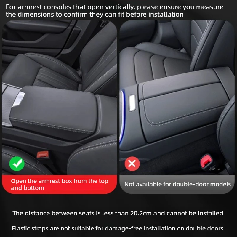 For GAC Trumpchi GS3/GS4/M6/Empow Car Armrest Storage Box Car Storage Box Tissue Box Armrest Heightening Pad Interior Supplies