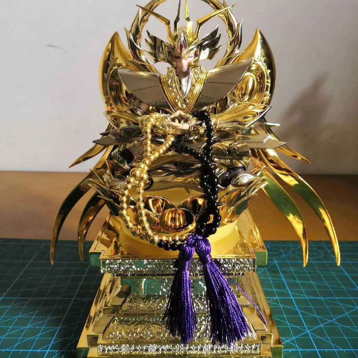 

Браслет-четки Saint Seiya Shaka по индивидуальному заказу, браслет, бусины, только модель на складе