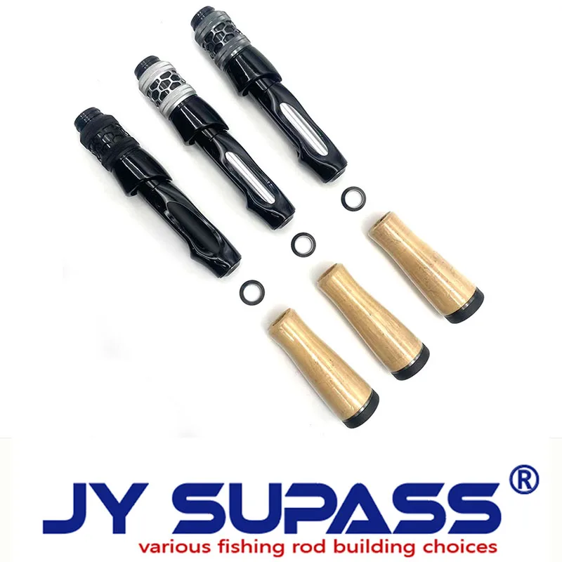 Componentes para Construção de Varas JY SUPASS OVS, Novo Produto, Conjunto de Acessórios DIY para Construção de Varas, Componentes para Reparo de Suporte de Carretilha